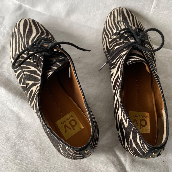 Dolce Vita Mario Zebra Shoes 9.5 LIKE NEW - Picture 8 of 12